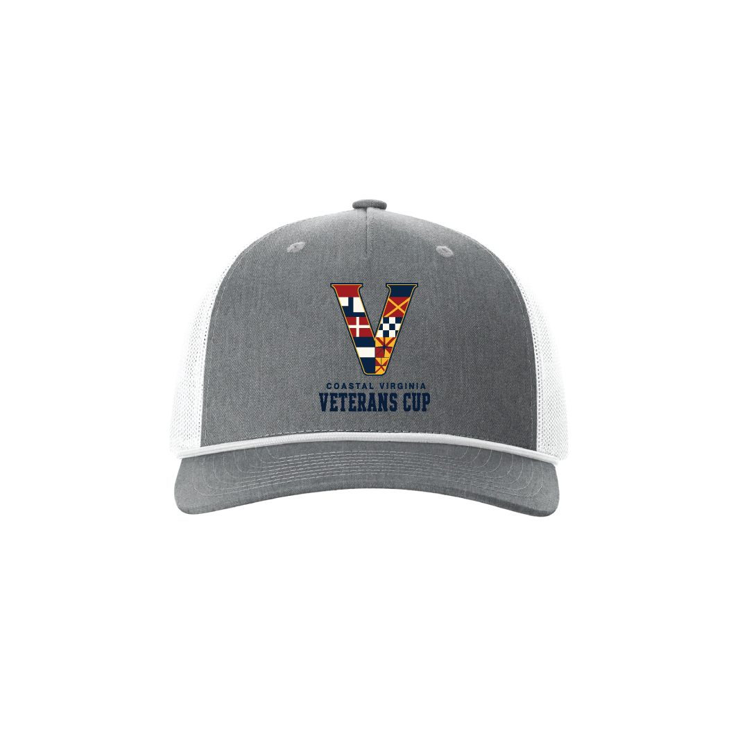CVVC26 Richardson Five-Panel Trucker With Rope Cap