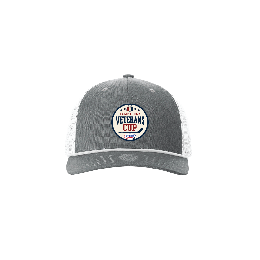 TBVC26 Richardson Five-Panel Trucker With Rope Cap