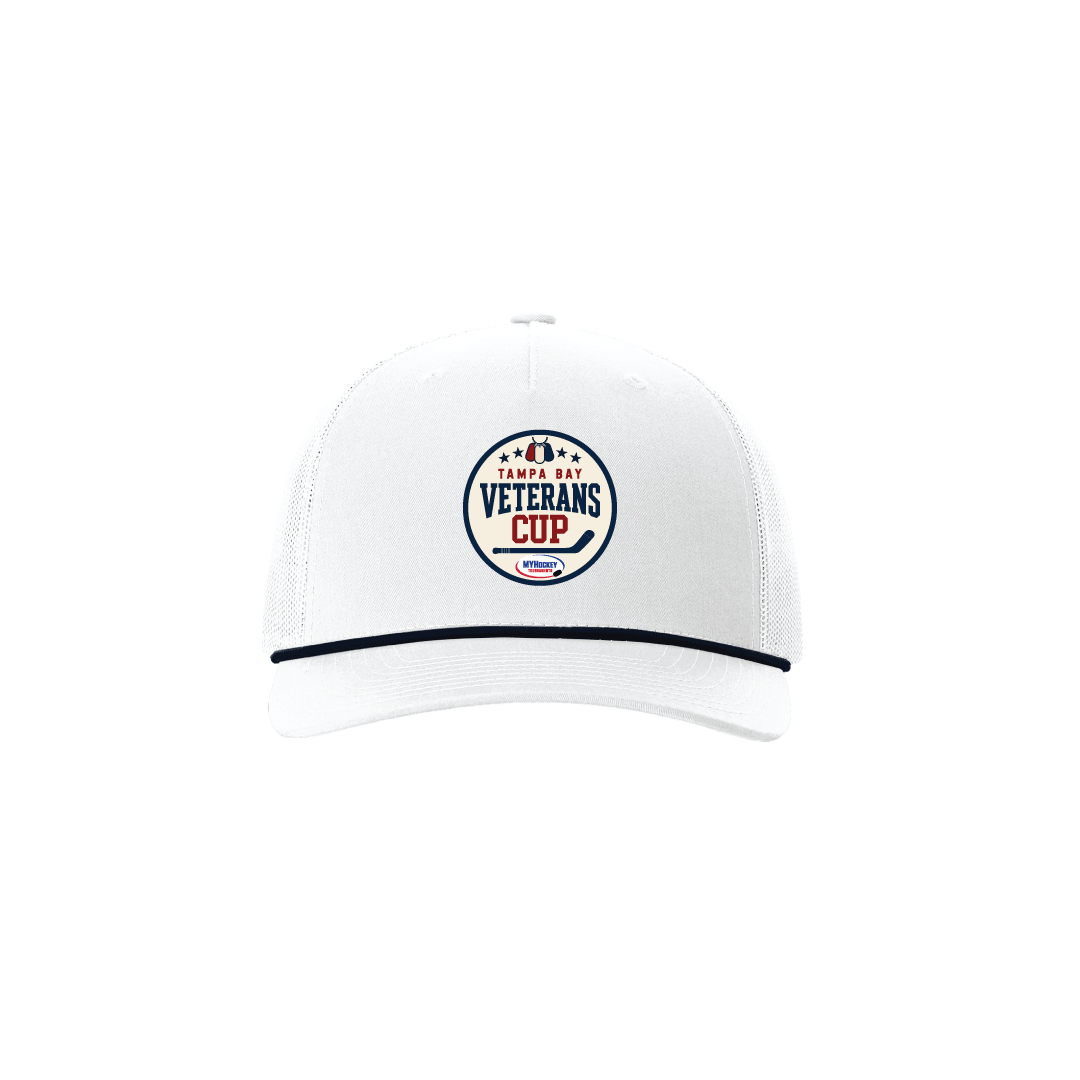 TBVC26 Richardson Five-Panel Trucker With Rope Cap